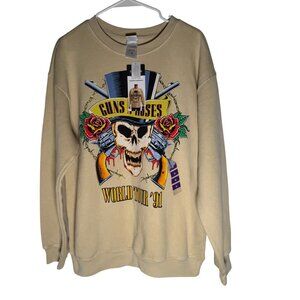 Guns N' Roses 1991 Use Your Illusion Tour Crewneck Size Medium Sweatshirt NWT!